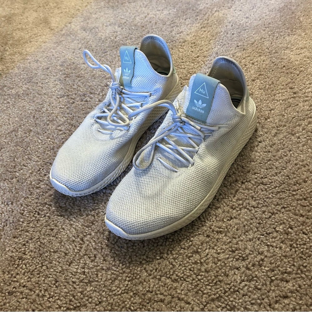 Adidas Pharrell Williams Tennis Hu Sneakers Light Teal Men’s Size 11